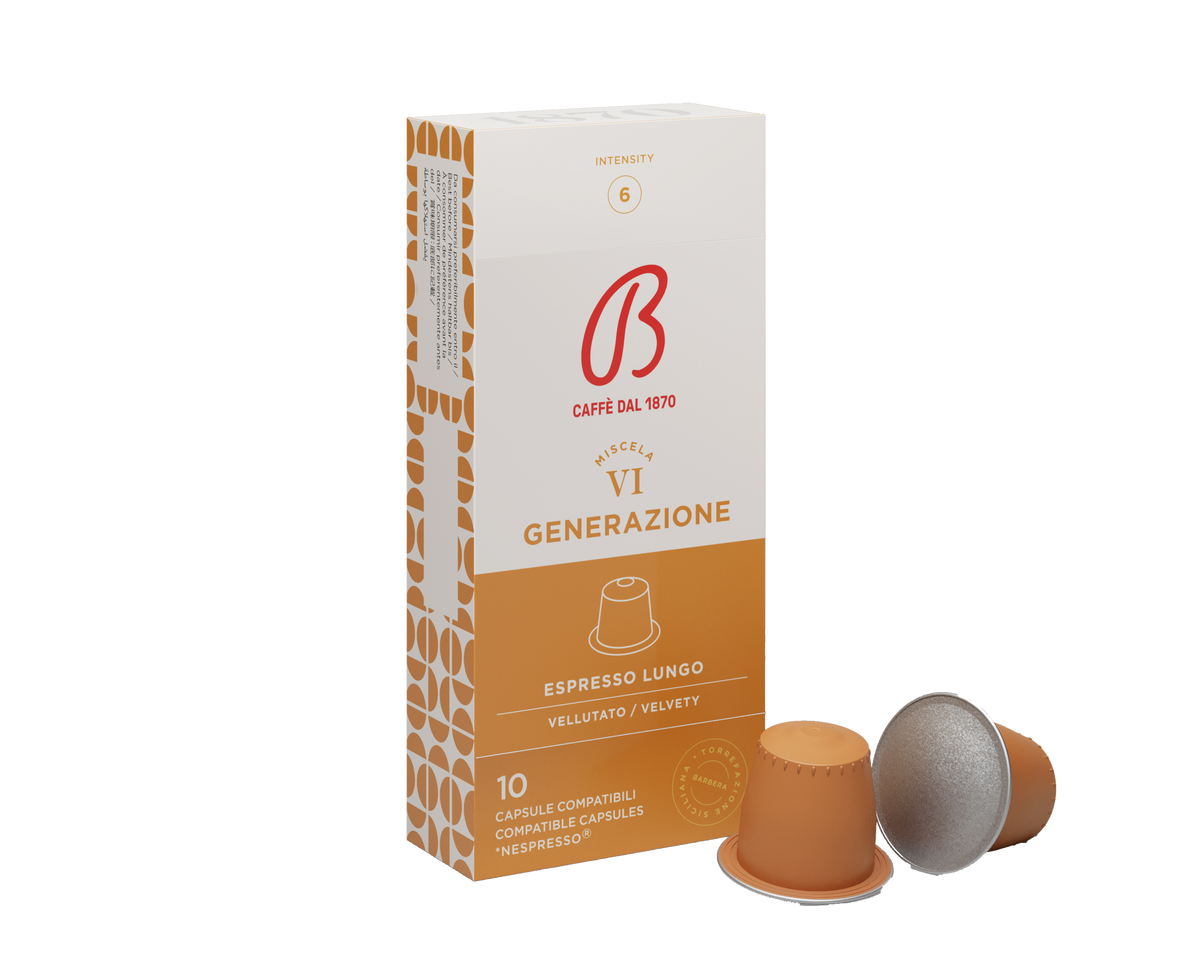 B Caffè Generazione 6 Espresso Lungo - 10 Stück